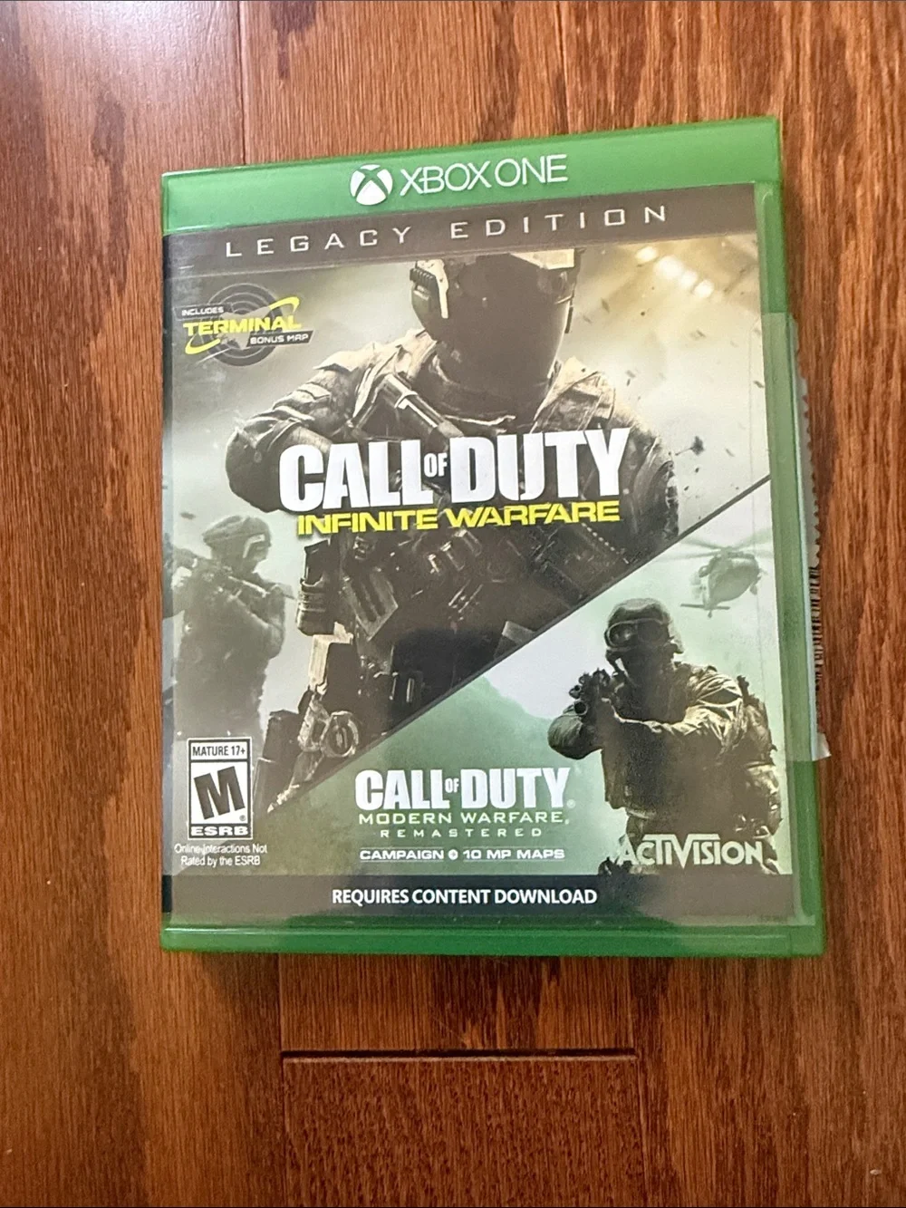 Call of Duty Infinite Warfare Legacy Edition Xbox One 2016 Video Game